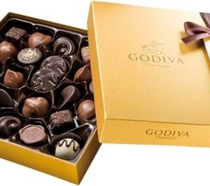 Godiva Gold Box 24 pcs 290 gram