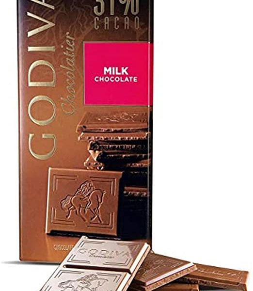 Godiva tablet 31% Cacao Milk Chocolate 100 gram
