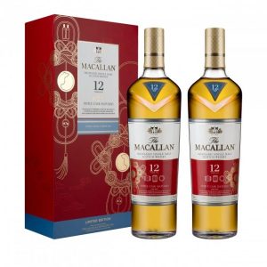Macallan 12 Year Old Triple Cask Chinese New Year Twin Pack