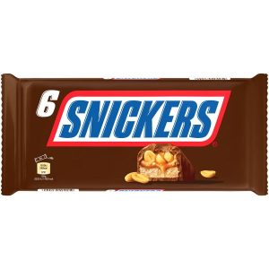 SNICKERS milk chocolate filled with confectionery