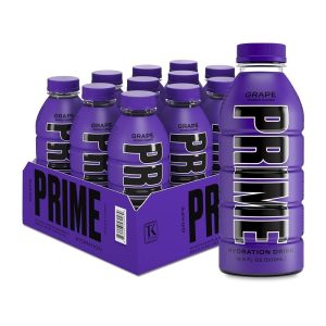 12 Pack Grape Prime Hydration Drink - 500ml