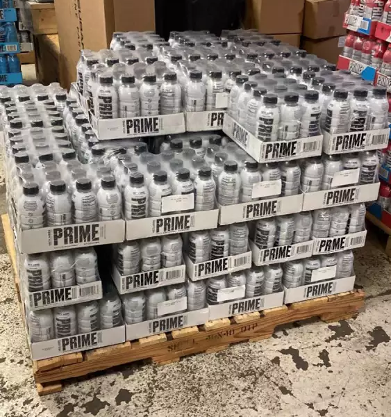 12 Pack White Prime Hydration Drink