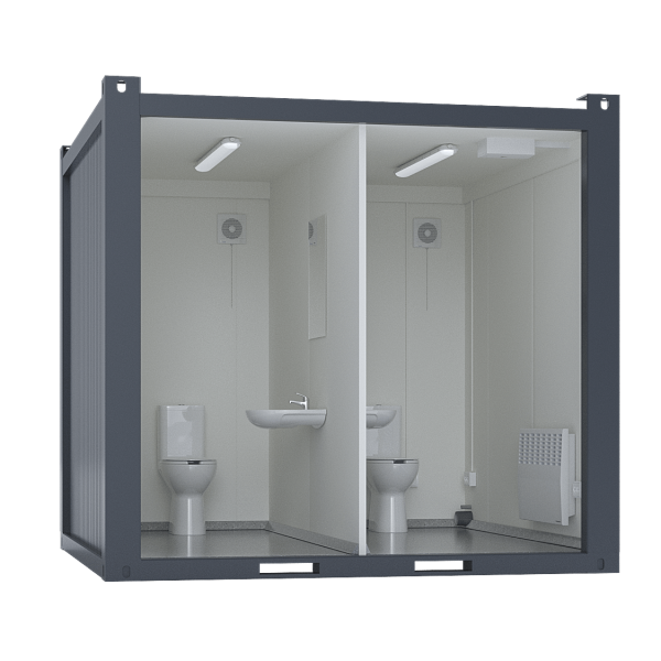 10' Toilet Container, Premium
