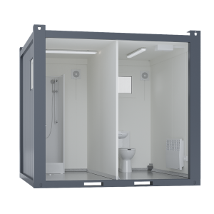 10' Toilet/Shower Container, Premium